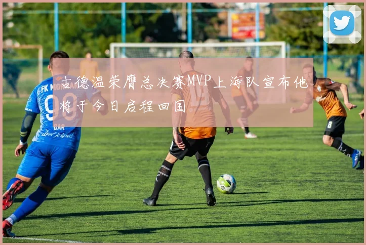 古德温荣膺总决赛MVP上海队宣布他将于今日启程回国